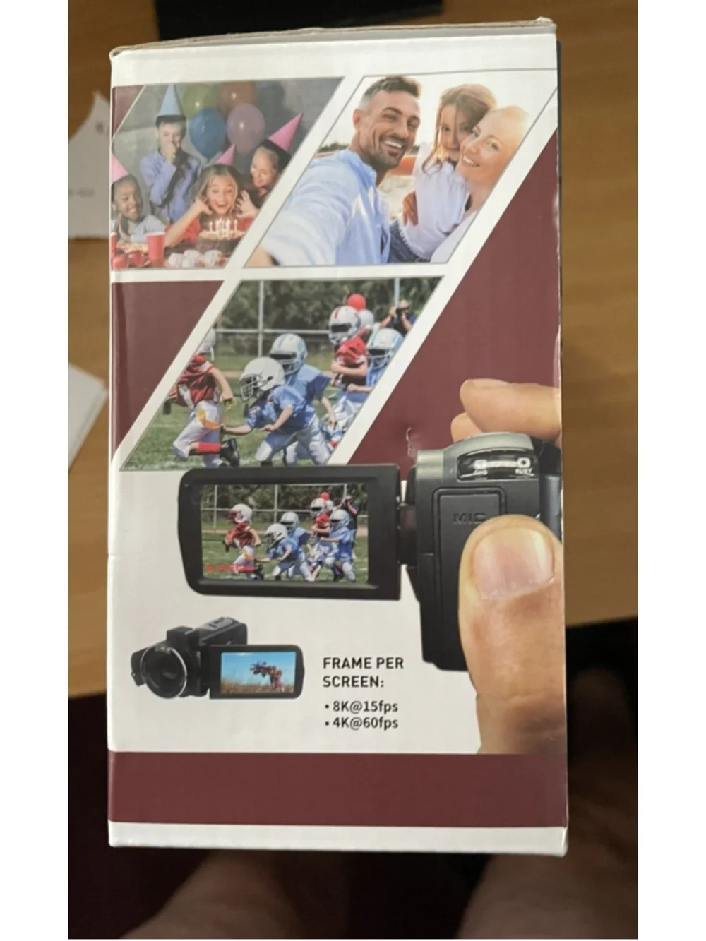 Vivitar Pro 8K Digital Camcorder DVR8K-BLK STK-4 Display Model Built in WiFI